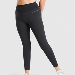 NWT Gymshark X Whitney Simmons Rib Ruched Leggings